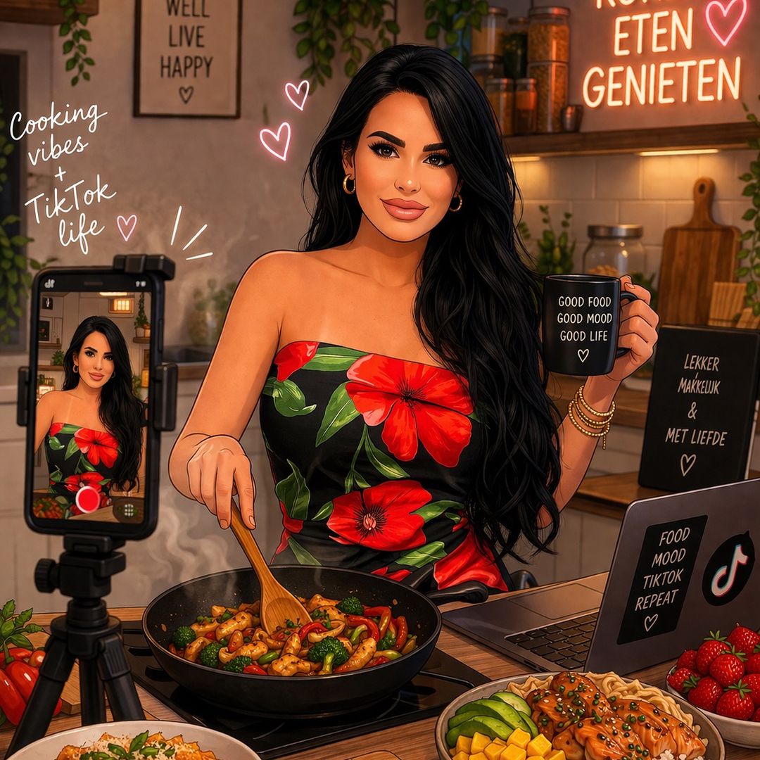 Lisa, foodcreator van Vida con Lisa